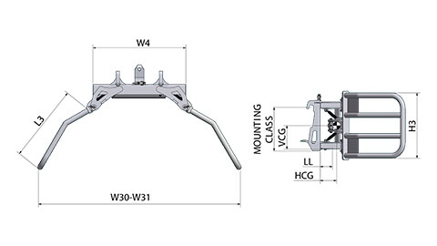 Hay clamp (CH)