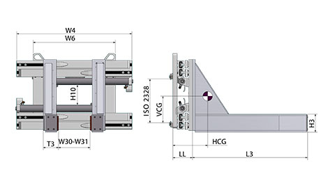 Pinzas para bloques de cemento (HC)