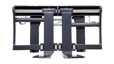 Posicionadores de garfos com garfos tipo pino e deslocamento lateral integrado (PJ-T)