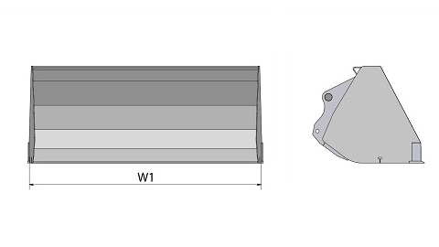 Loading bucket (BU)