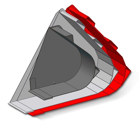 Loading bucket (BU)