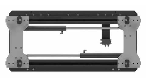 Fork positioner with FEM fork carriers without sideshifter (PK.SIN)